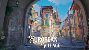 【UE5.4】风格化欧洲村庄 Stylized European Village 