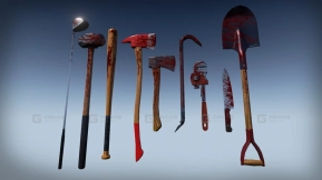 【UE】僵尸近战武器  Zombie Melee Weapons