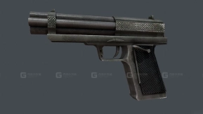 金属风暴VLE手枪 - Metal Storm VLE 3D model-1