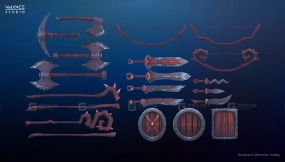【UE】风格化新手武器包  Stylized Newbie Weapons Pack