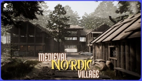 【UE】中世纪北欧村庄环境  Medieval Nordic Village Environment
