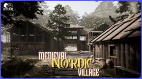【UE】中世纪北欧村庄环境  Medieval Nordic Village Environment