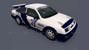 福特Sierra RS Cosworth - Ford Sierra RS Cosworth 3D model-197