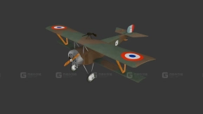 双翼机 纽波特11型  Biplane Nieuport 11