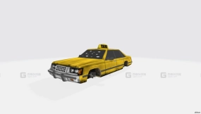 出租车 - Taxi 3D model-61