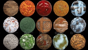 【UE】风格化维京纹理 - RPG环境  Stylized Viking Textures - RPG Environment