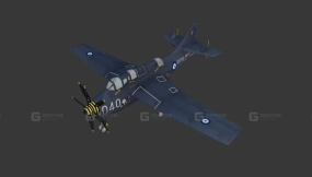 费尔雷塘鹅飞机  Fairey Gannet Aircraft