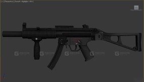 MP5消音冲锋枪-MP5 SD 3D model-13