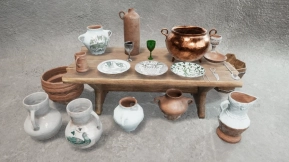 【UE】中世纪厨房餐具  Medieval Kitchen Tableware