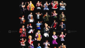拳皇全明星角色3d fbx模型贴图立绘 King of Fighters All Star Character 3D FBX Model Texture Portrait
