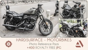 437张高清摩托车机车赛车细节参考设计素材图——适配CG影视-游戏建模-UE引擎开发的专业图片库