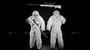吉利服狙击手（绑定版）-Ghillie Suit Sniper (Rigged)