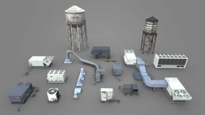 暖通空调（HVAC）模型合集 - HVAC Models Collection