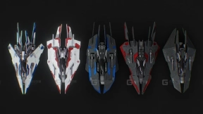 科幻气垫船组合包 Scifi hovercraft pack