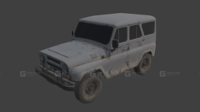 UAZ 31514 - UAZ 31514 3D model-49