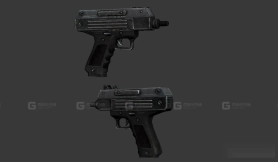 速射枪-Rapid Shot 3D model-3