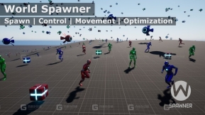 【UE】大型世界游戏生成器 World Spawner