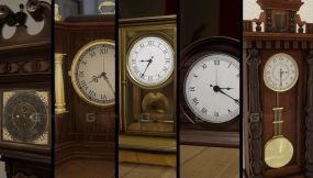 【UE】逼真工作时钟套装  Realistic Working Clock Pack