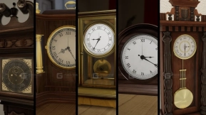 【UE】逼真工作时钟套装  Realistic Working Clock Pack