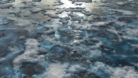 SD冰雪冰块结冰湖泊材质球