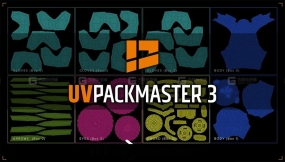 Maya-UV贴图打包插件 UVPackmaster