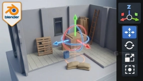 Blender初学者必备变换与坐标系基础 Blender Essentials for Beginners  Transform and Gizmo Basics