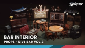 【UE】餐厅与潜水酒吧 第三卷 - 酒吧室内设计  Restaurant and Dive Bar VOL. 3 - Bar Interiors
