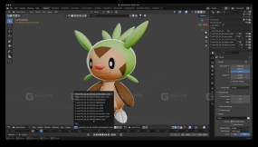 宝可梦 Blender 3D 模型与动画 第六世代  Pokemon Blender 3D Models and Animations Gen 6