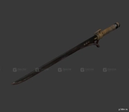 监督者剑 - Overseer Shword 3D model-51
