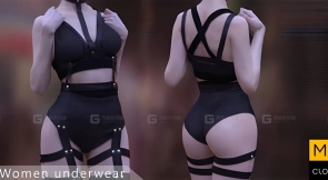 女士性感内衣服装模型