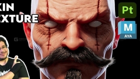 Substance 3D Painter ！制作皮肤纹理教程！