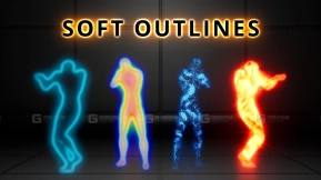 【UE】柔和轮廓  Soft Outlines