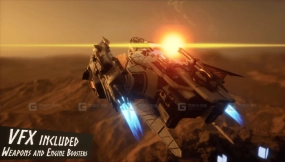 【UE5.1】Ultimate Spaceship System Space Shooter Template (Spaceship, Spaceship System) 终极飞船系统太空射击模板