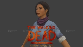 行尸走肉新边界角色埃莉诺 Walking Dead The New Frontier - Eleanor