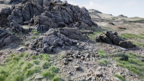 【UE】摄影测量岩石与悬崖  Photogrammetry Rock & Cliff
