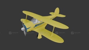 比奇飞机公司双翼机交错翼  Biplane Beechcraft Staggerwing