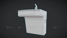 HSG 饮水机 PBR游戏就绪 HSG - Water Fountain - PBR Game Ready