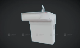 HSG 饮水机 PBR游戏就绪 HSG - Water Fountain - PBR Game Ready