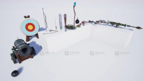 【UE】EDGE - 风格化武器  EDGE - Stylized Weapons
