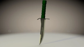 刺刀 3D模型-5 - Штык-нож 3D model-5