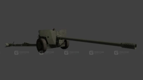 MT-12“拉皮拉”反坦克炮3D模型-69 - MT-12 Rapira AT-Gun 3D model-69