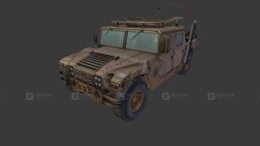 HMMWV RE5 - HMMWV RE5 3D model-22