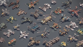 【UE】科幻载具构造器  Sci-Fi Vehicle Constructor