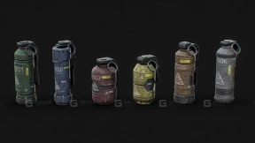 科幻手雷组合包 Scifi grenade pack