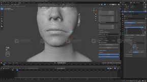 Blender面部表情绑定教程 CGDive – Rigify Modular Face Rigging