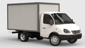 嘎斯羚羊3302 - Gazelle 3302 3D model-100