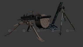 榴弹兵3D模型-72 - Grenadier 3D model-72