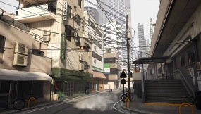 【UE】模块化城市资产超级包  Modular Urban City Asset Megapack