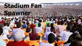 【UE】终极体育场人群观众生成器 Fan Spawner – Ultimate Stadium Crowd System