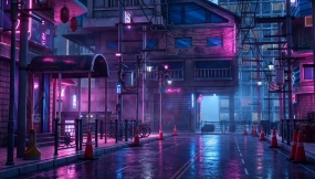动漫城市街道 Anime City Street